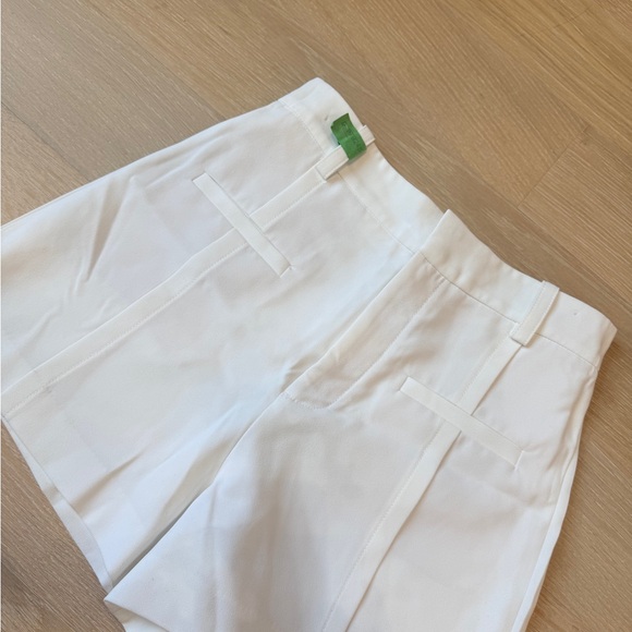 Zara High Waist White Shorts - Picture 7 of 7